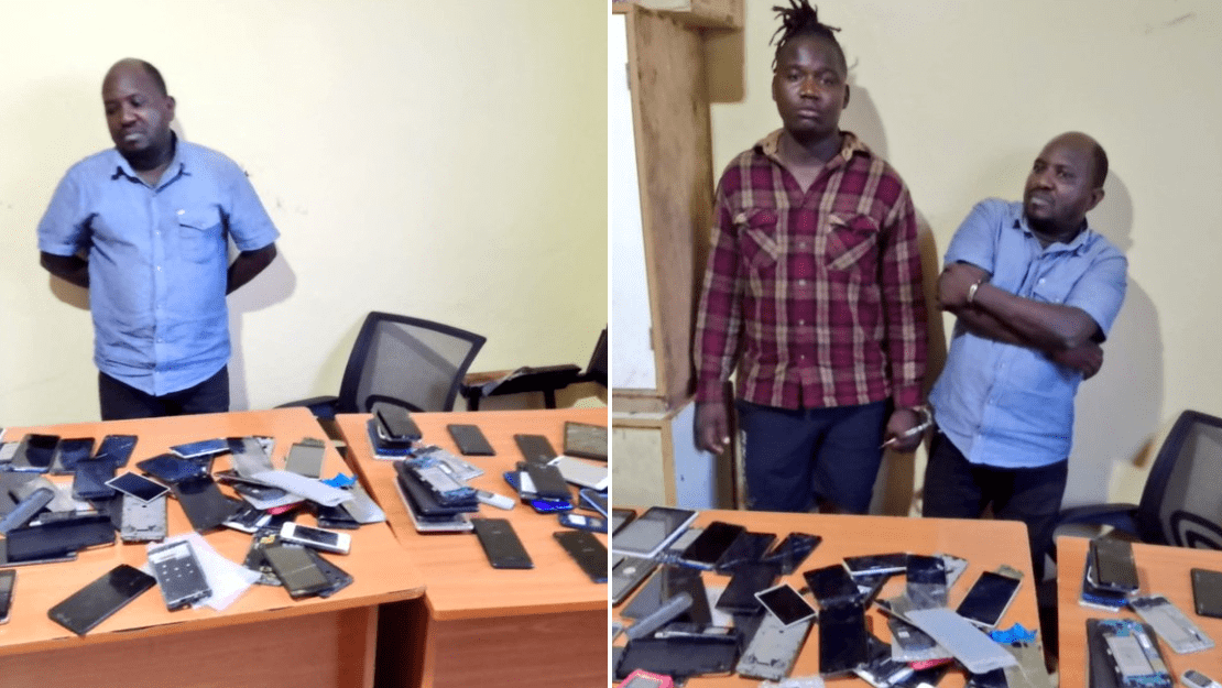 Dandora Shop Owners Arrested After 95 Stolen Phones Recovered