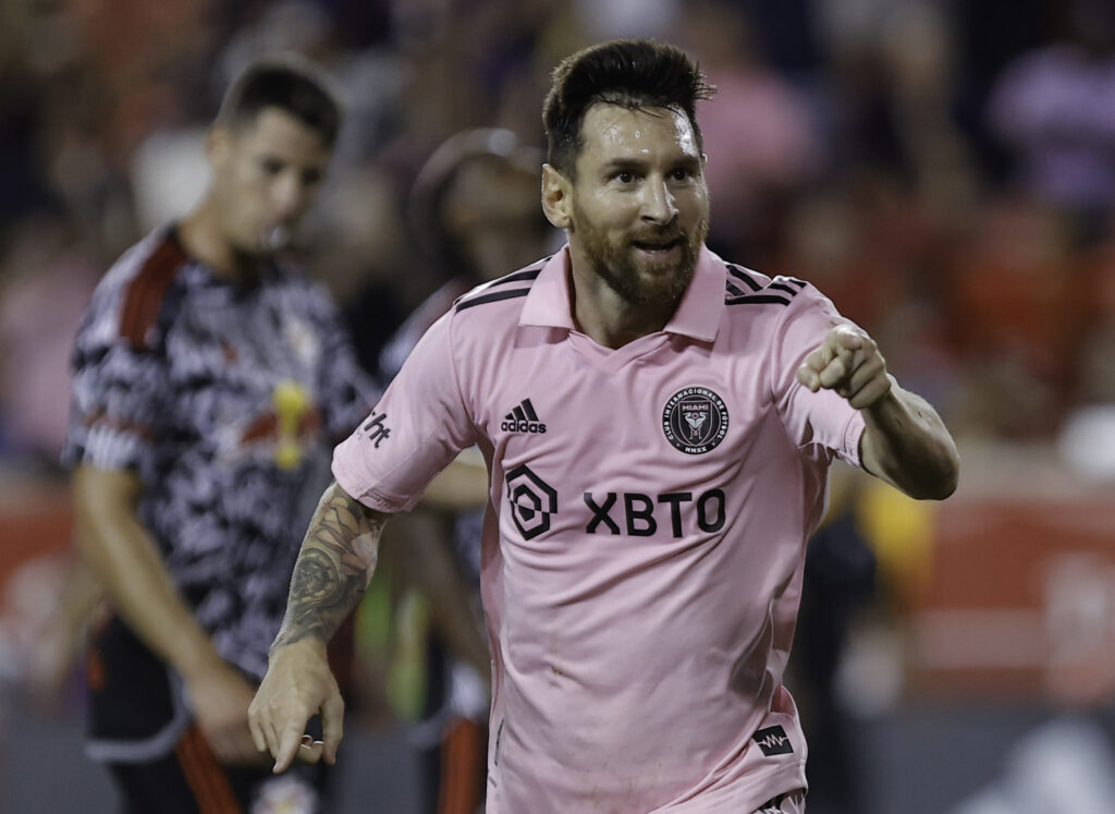 Messi comes off bench to score as Miami win at Red Bulls