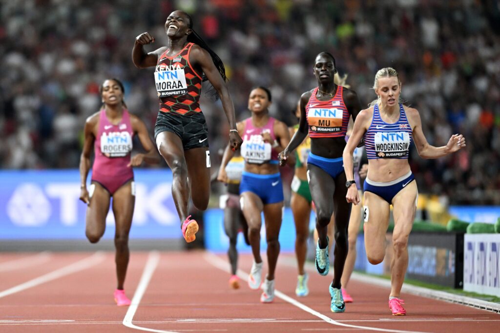 How Kenya’s Moraa, 23, ended Mu’s dominance in women’s 800m