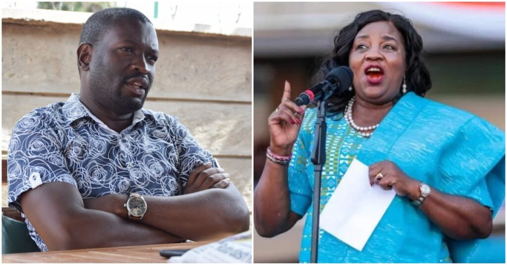 Edwin Sifuna: If you see a call from Ida Odinga, know you’ve messed up