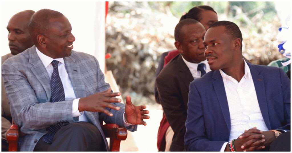 MP Sylvanus Osoro warns President Ruto against handshake with Raila “Utatukosea sana!”