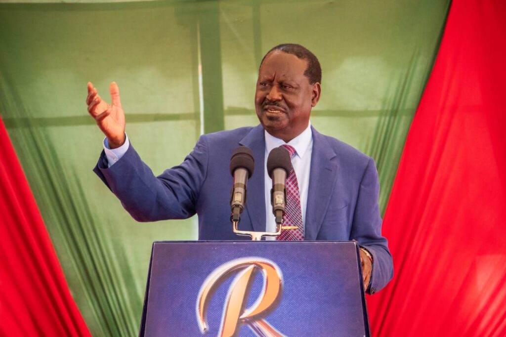 Raila: Government knows sponsors of goons looting businesses during protests