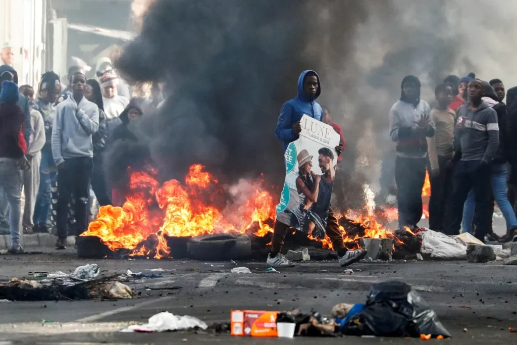 Five killed in South Africa’s Cape Town amid taxi strike