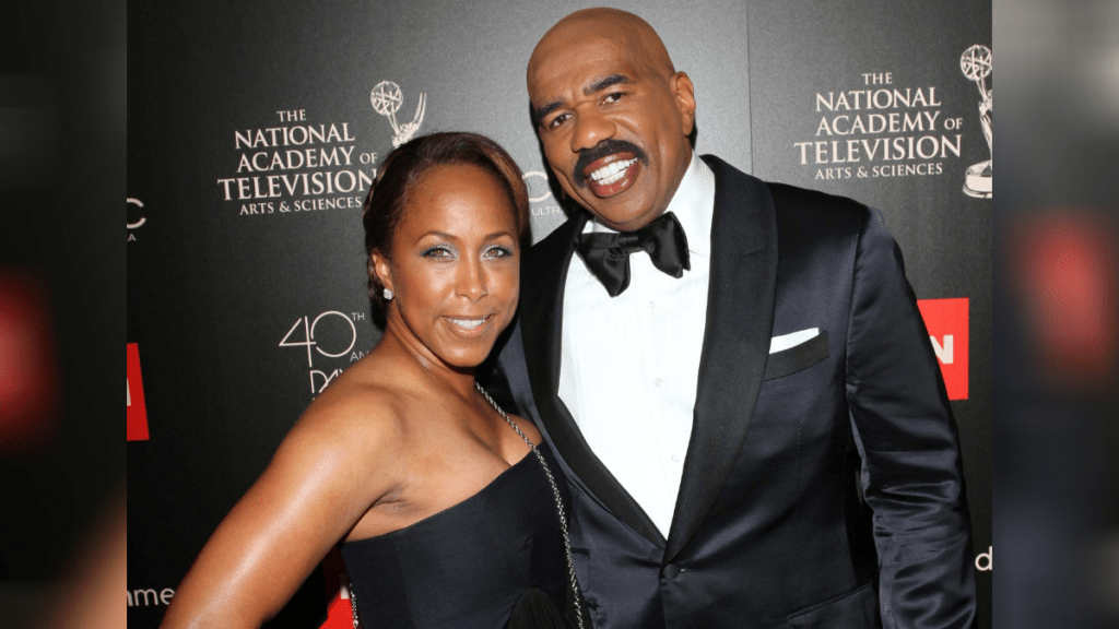 Steve Harvey’s wife Marjorie allegedly cheats on him with Bodyguard