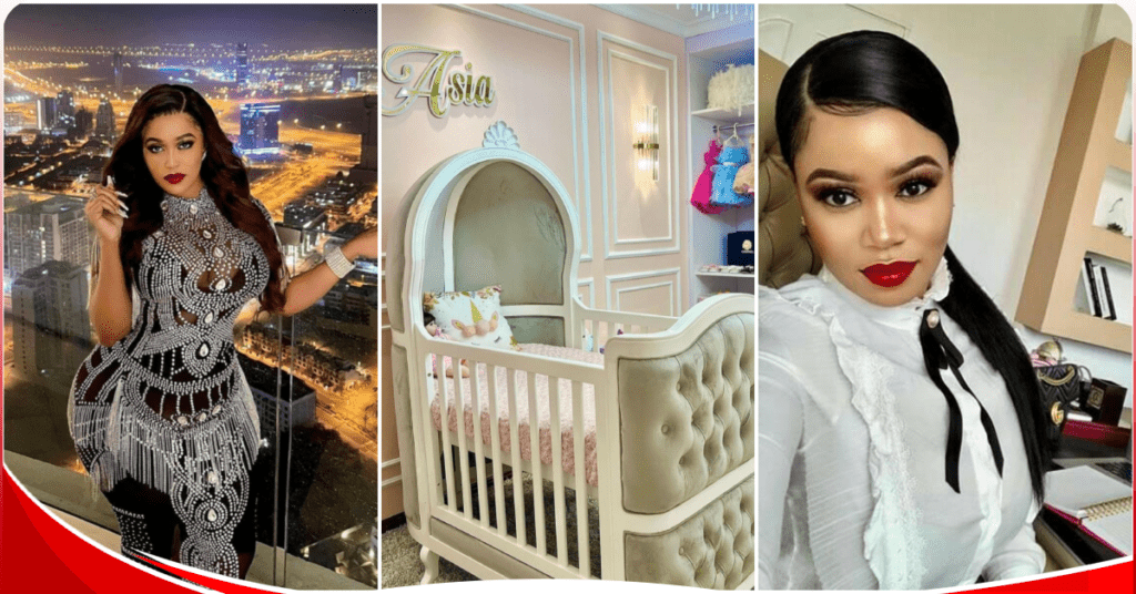 Vera Sidika trolled for claiming daughter’s bed costs Ksh 548,000