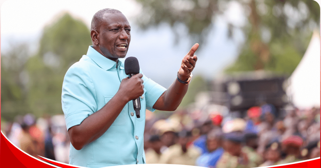 Mambo ni matatu: President Ruto insists there is no room for the corrupt
