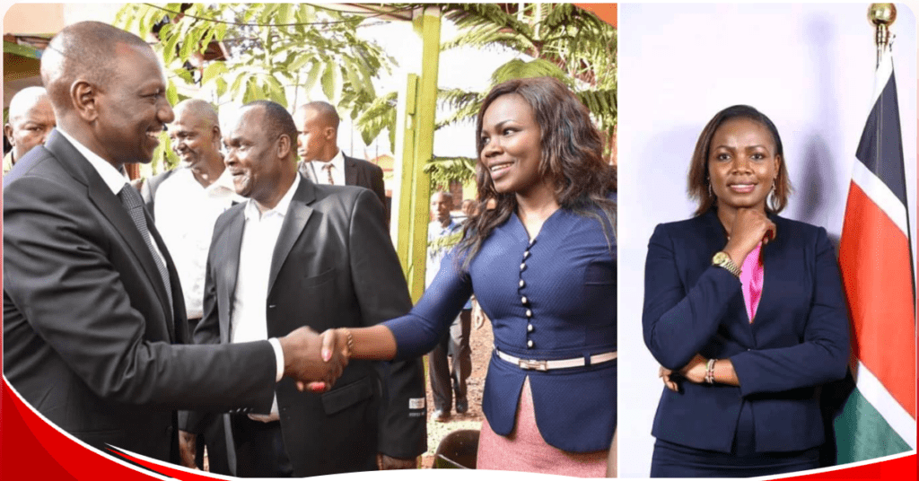 NCIC commissioner: Wambui Nyutu narrates how President Ruto helped land big job