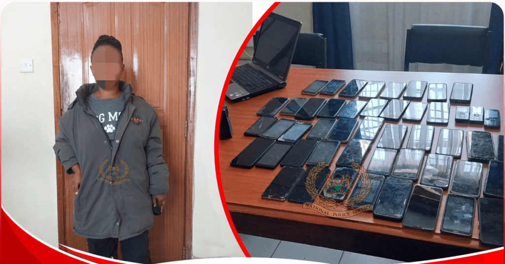 Kisumu: Woman arrested with 49 stolen phones in court