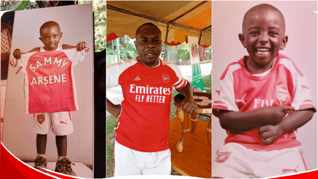 Kenyan man names son after former Arsenal manager, Arsene Wenger