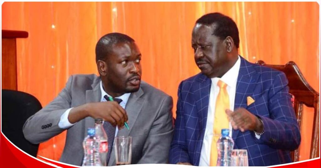 Senator Sifuna reveals the best time to meet Raila Odinga