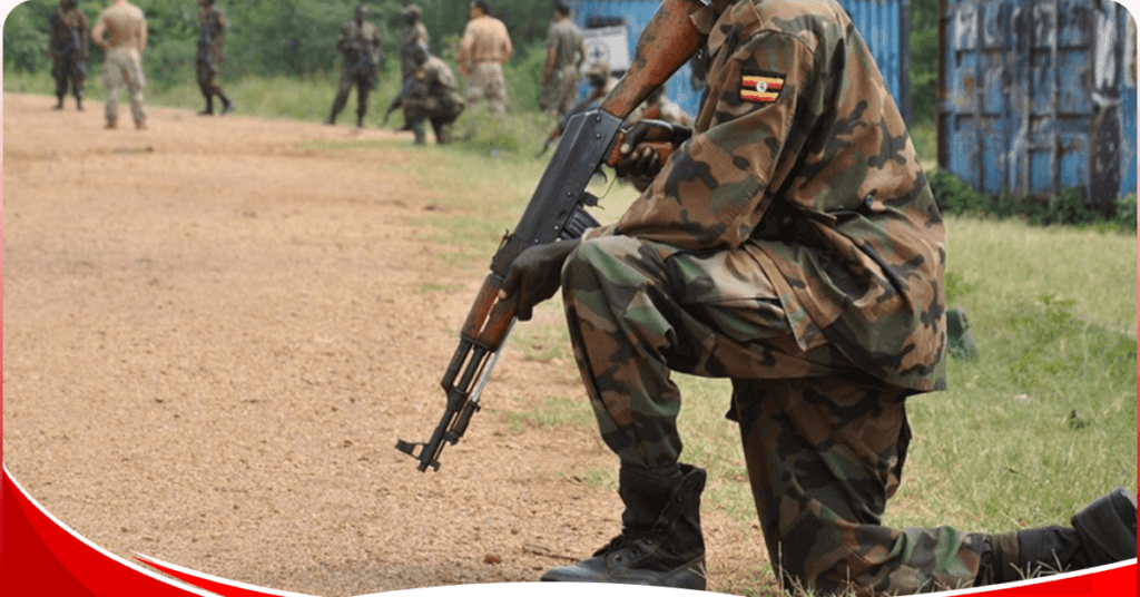 Congolese fighting for his life after being shot by Ugandan soldier