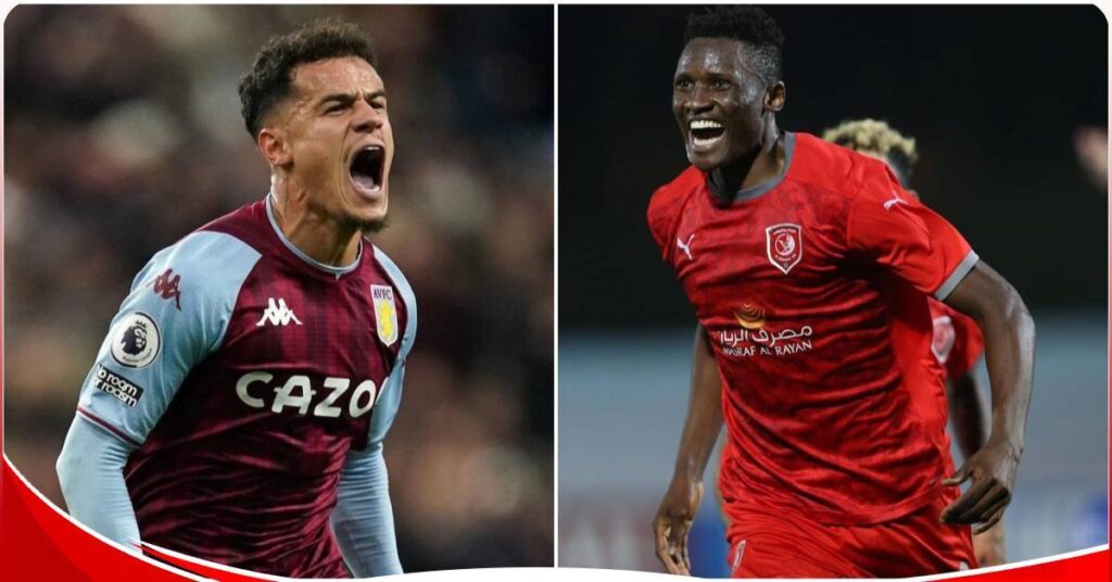 Philippe Coutinho joins Michael Olunga at Al Duhail