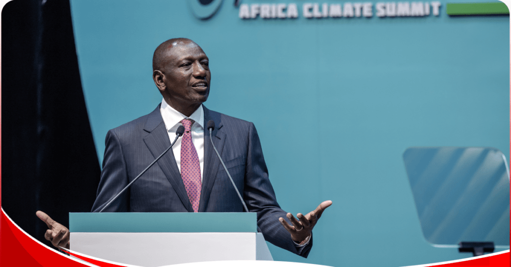 “Africa committed to guide the globe towards inclusive climate action” – President Ruto