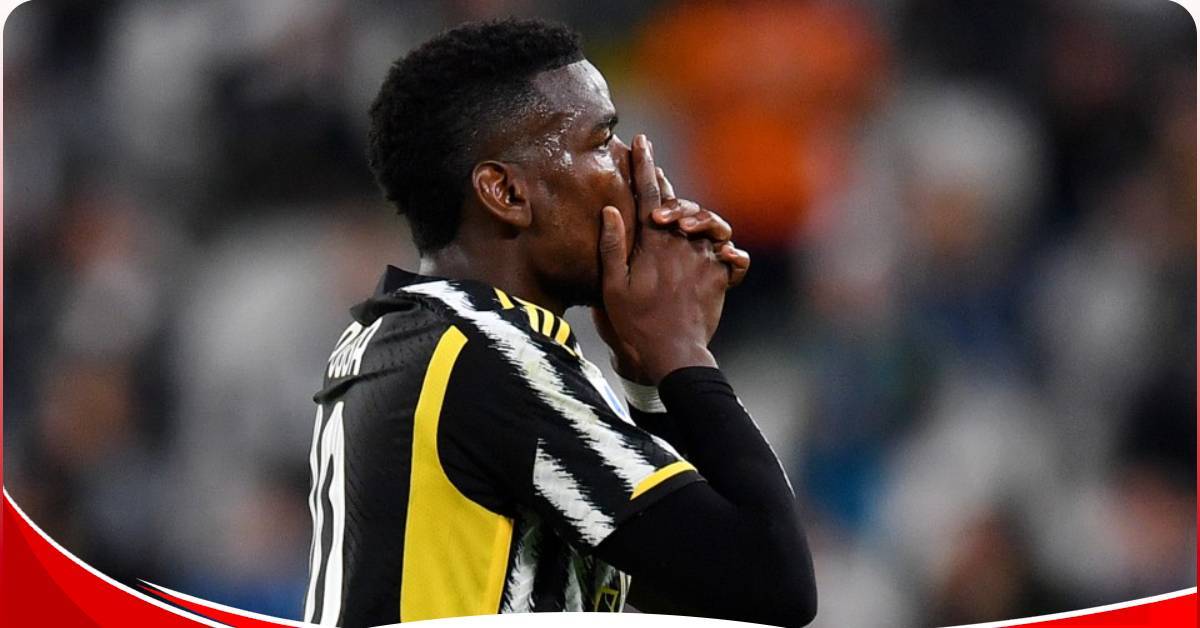 Paul Pogba suspended for anti-doping violation