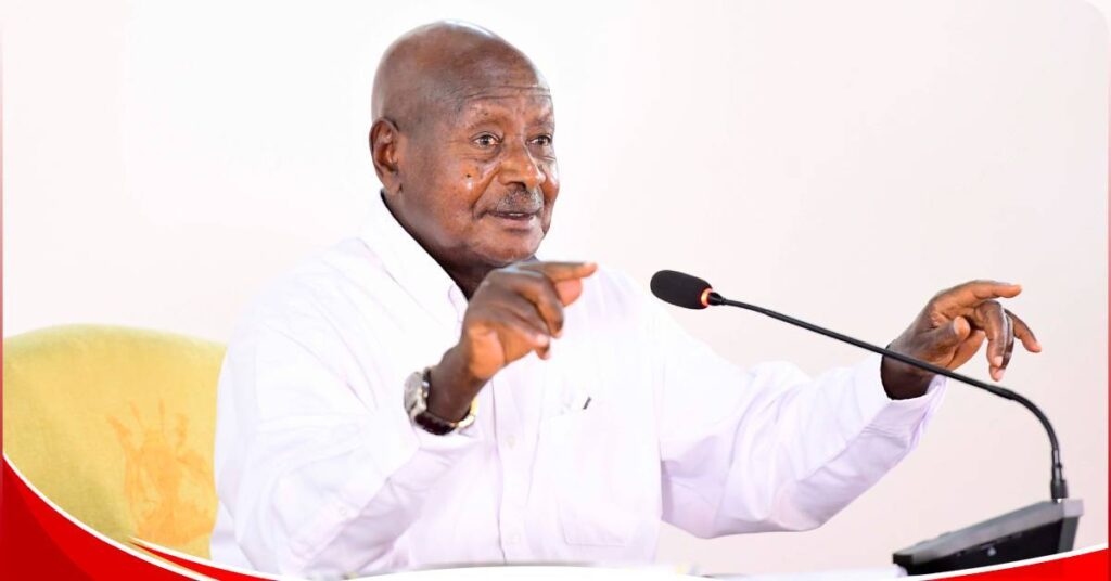 Museveni: People who eat chicken are very unstable