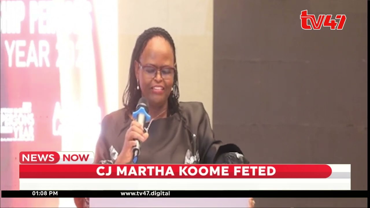 CJ Martha Koome Awarded The African Female Leader Of The Year In Addis ...