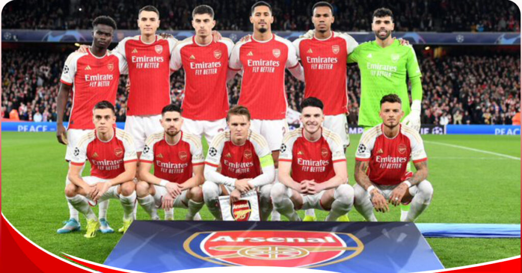 Arsenal progresses to the UEFA Champions League quarter finals