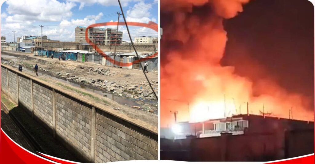 Embakasi residents warned of an impending gas explosion in 2017