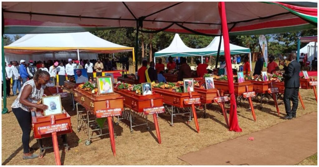 Kirinyaga: 17 people who died after consuming killer brew buried today