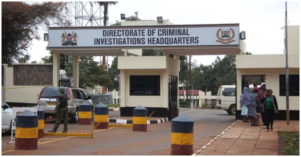 Directorate of Criminal Investigations (DCI) Headquarters along Kiambu road. PHOTO: File