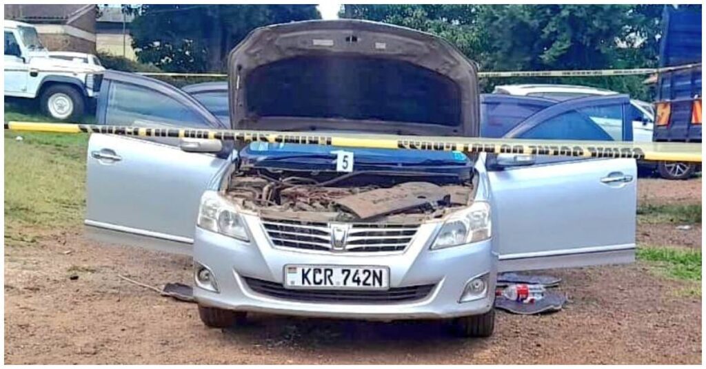 Detectives recover vehicle used in abduction of Meru blogger Sniper