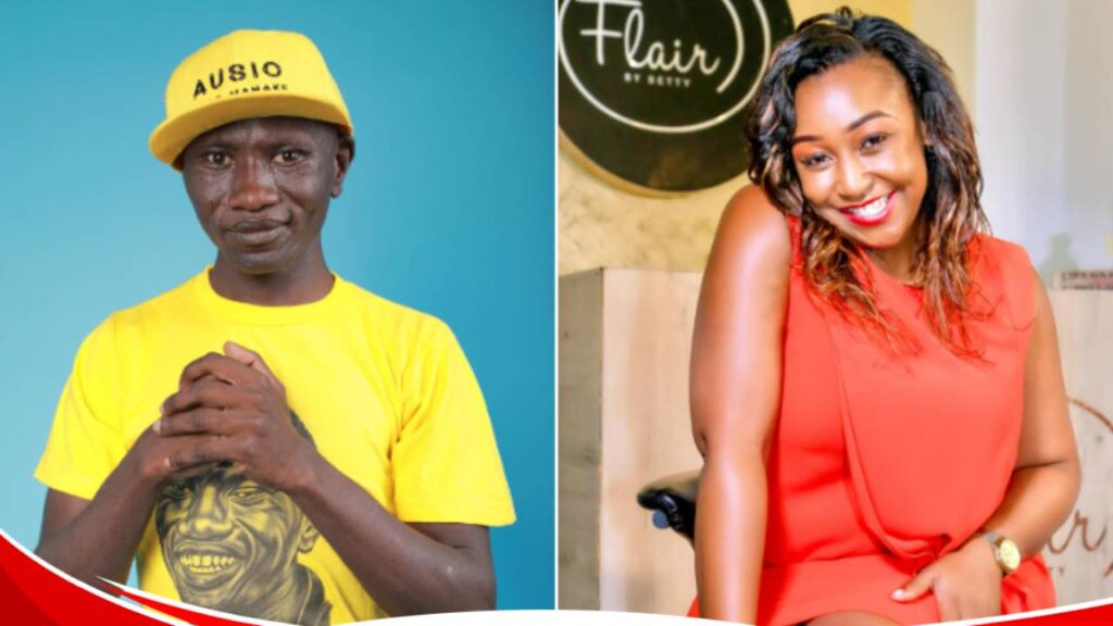 Stevo Simple Boy shoot his shot at Betty Kyalo