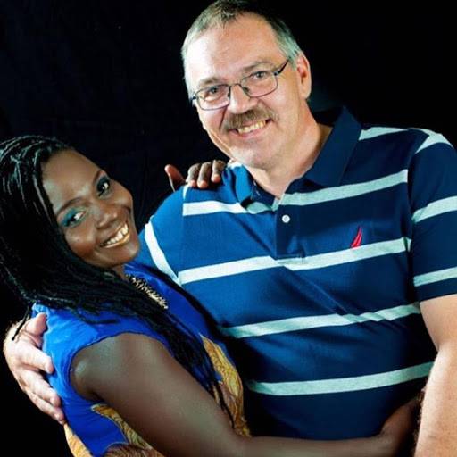 Nyota Ndogo with her Danish husband Henning Nielsen. Photo: Mpasho