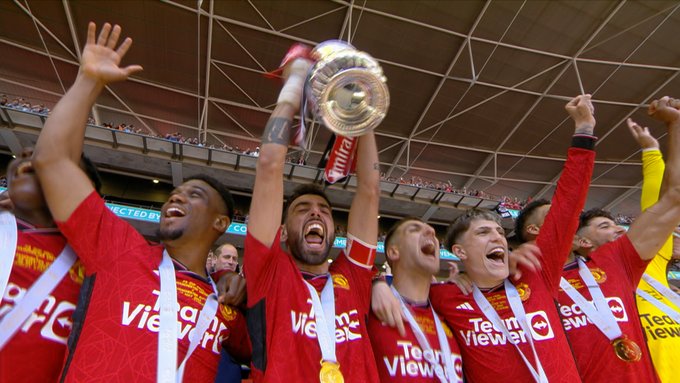 FA Cup final: Garnacho, Mainoo goals gift Man United trophy