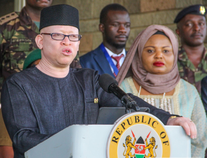 Government spokesman Isaac Mwaura (pictured) has alleged that Gen -Z are being funded by foreigners to protest against Finance Bill. PHOTO/TV47