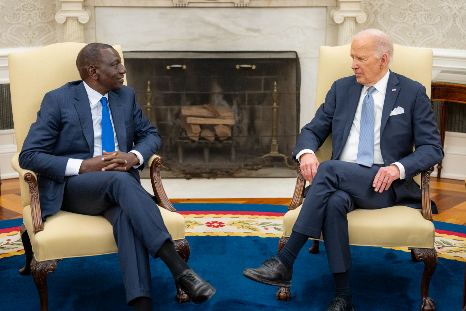 President Ruto and President Joe Biden at White House