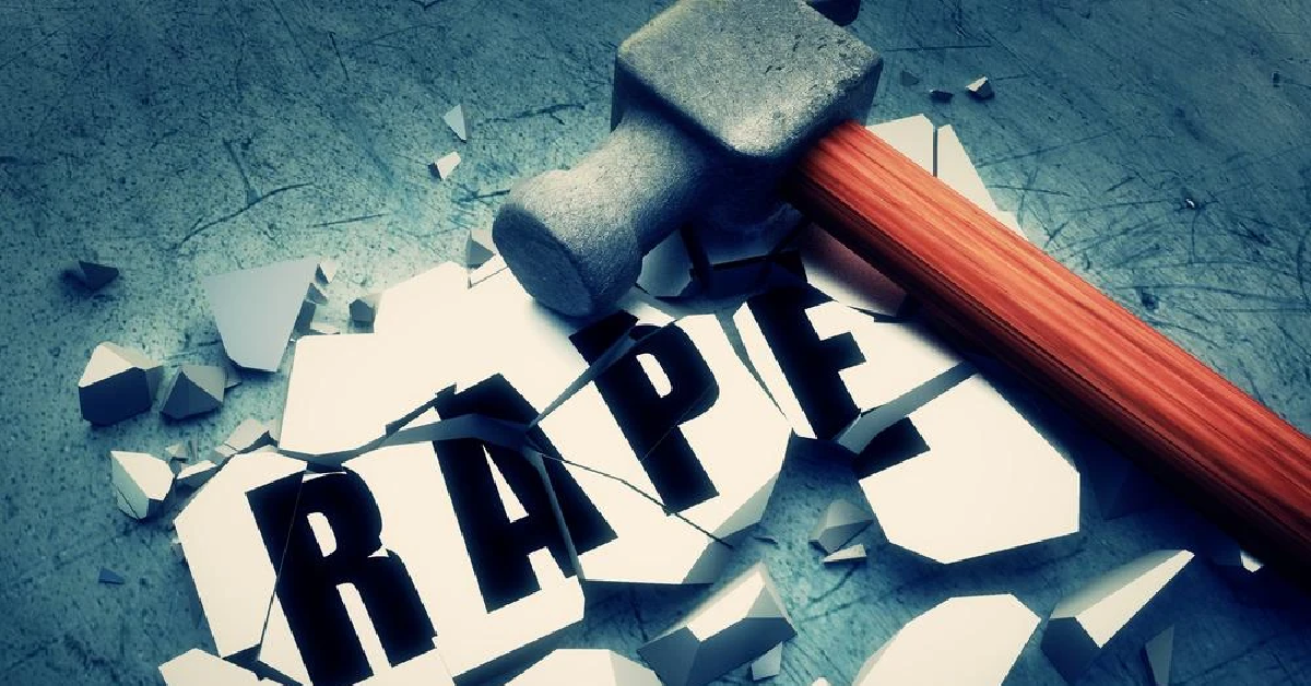 Rape: penetration of someone’s genital organs with any part of the body or object