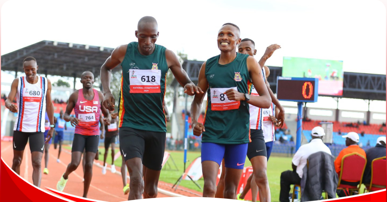 Kenya Prison’s Kipngetich Ngeno defends his 800m National Athletics Championships title