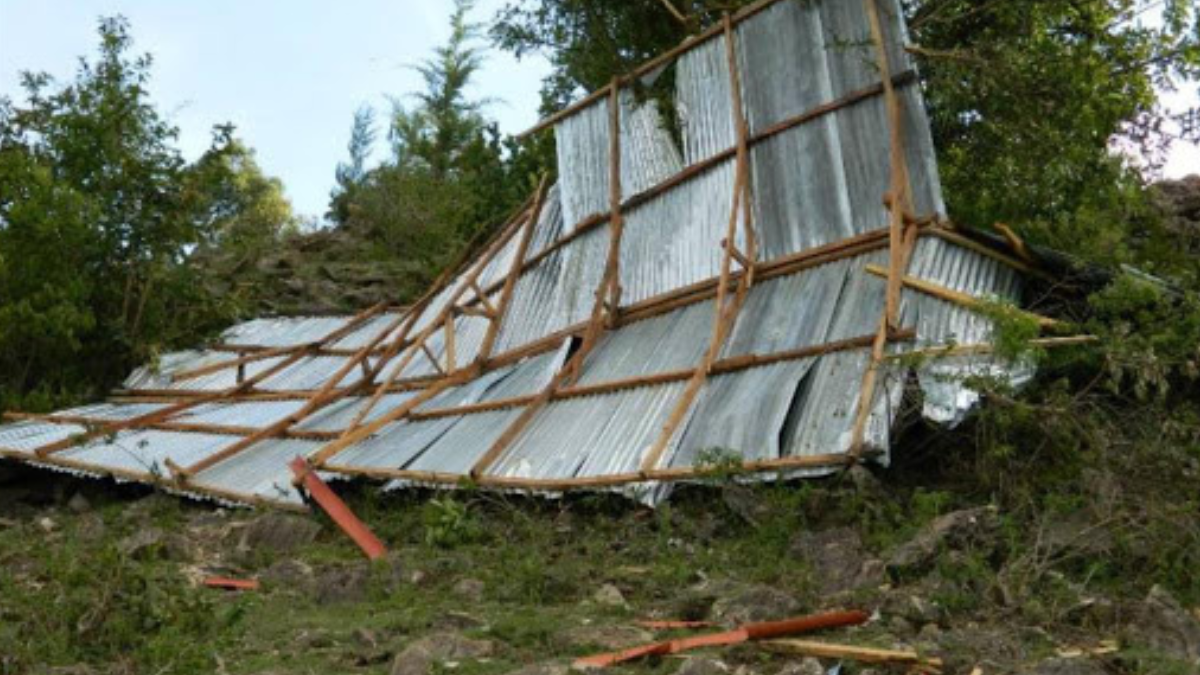 4-year-old girl dies after strong winds blow off roofing of a school in Kilifi