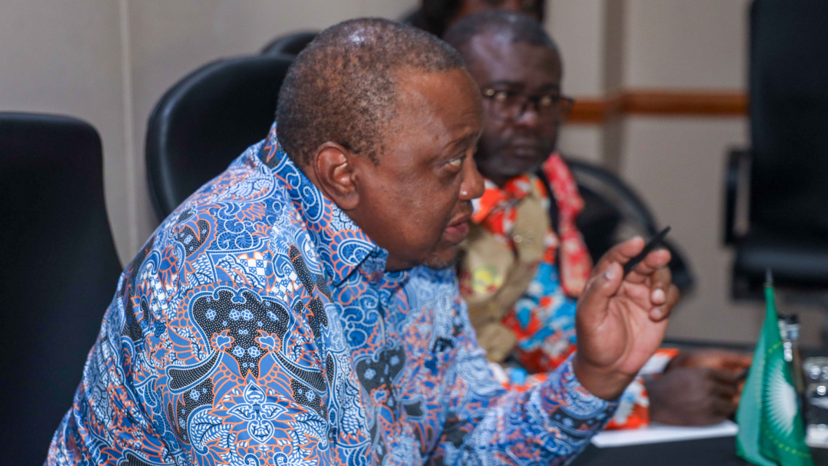 Uhuru Kenyatta leads team of election observers, calls for free and fair elections in South Africa