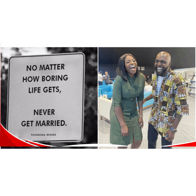 Larry Madowo tickles Netizens with his cryptic post about marriage