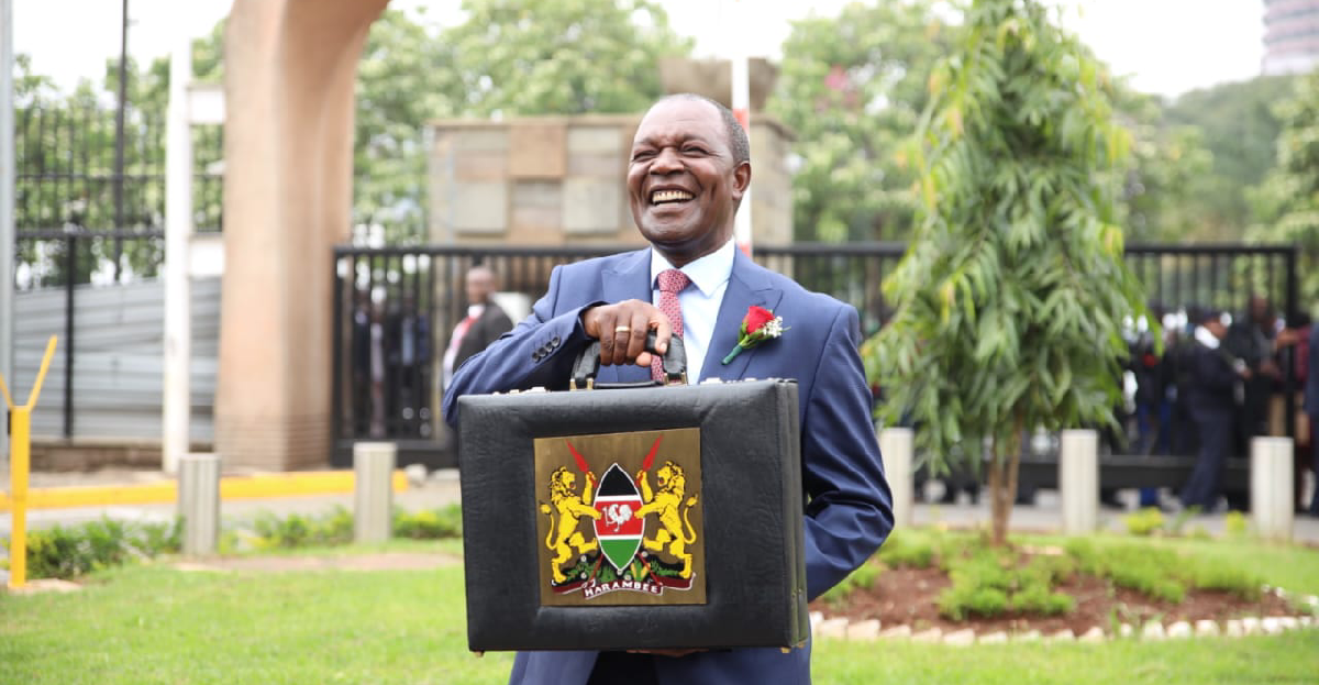 KSh 4Tr Budget set to be read today consists two bills