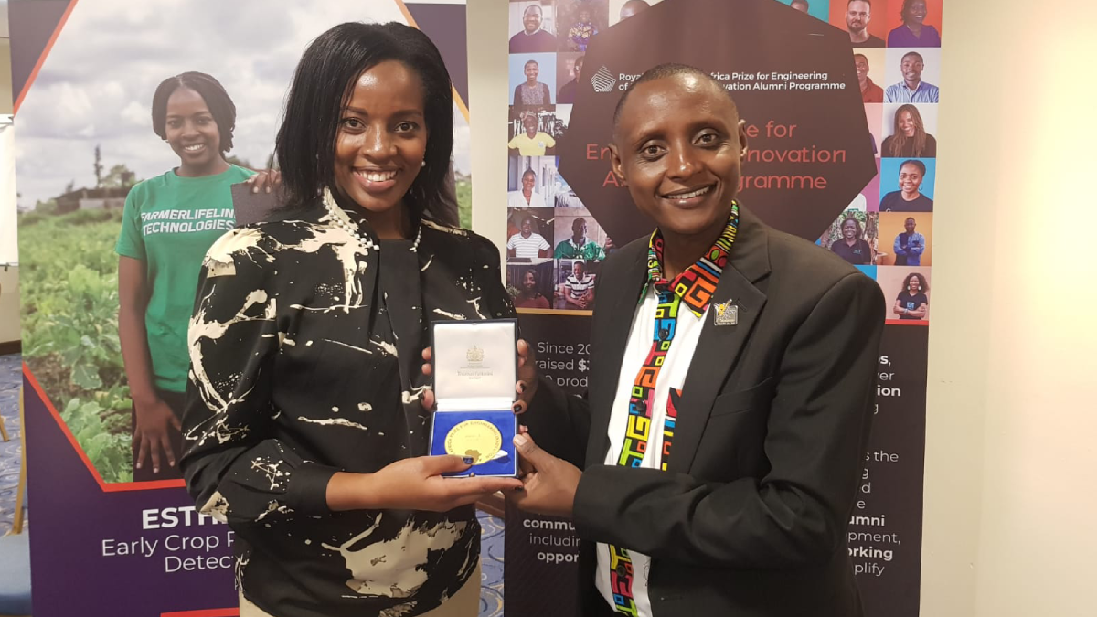Kenyan woman bags KSh8.3 million Africa Prize for Engineering Innovation for her AI pest detection tool