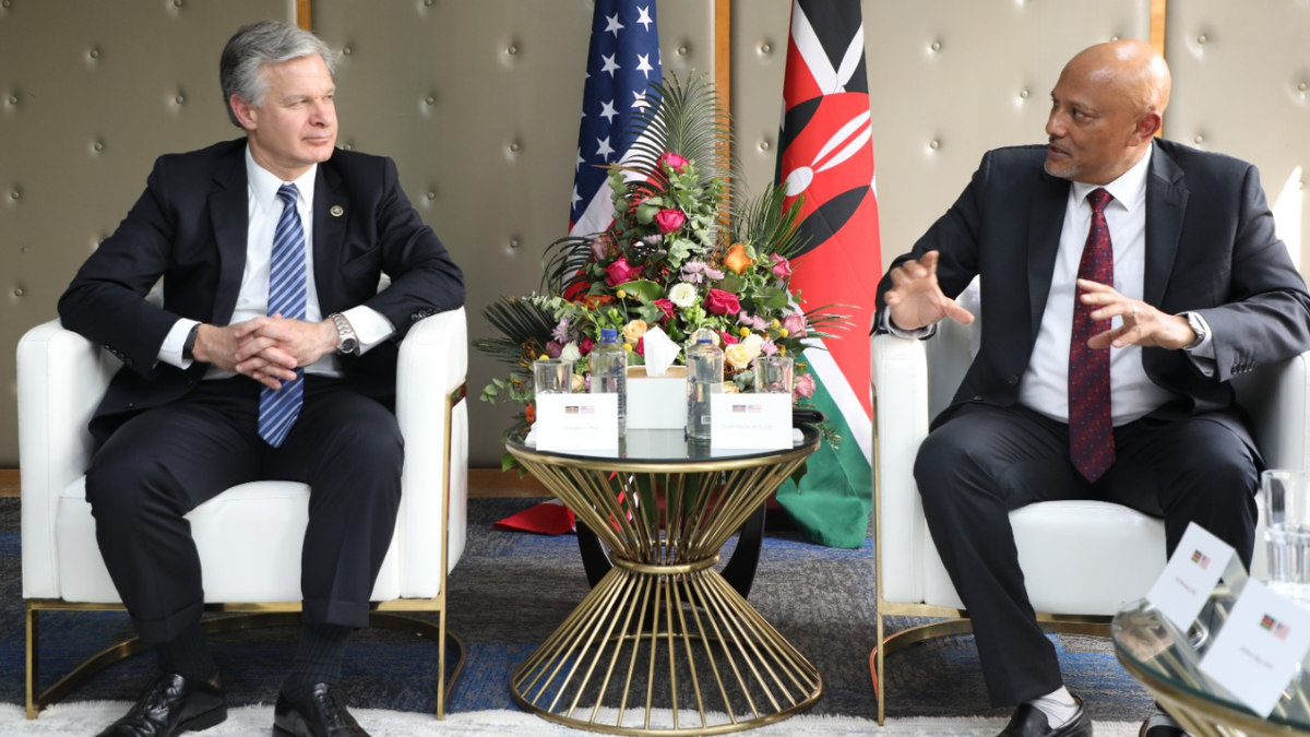 FBI Director in Kenya for collaboration talks with EACC over fight against corruption