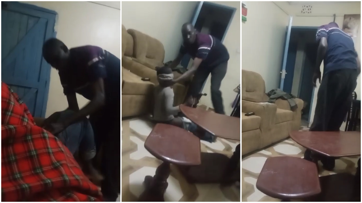 DCI wants you to help in tracing Nakuru father savagely beating his son in viral video