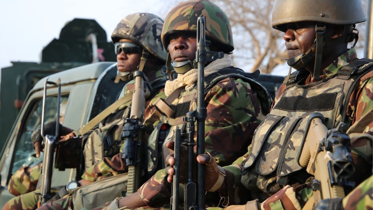 Kenya Kenya Defence Force (KDF) soldiers