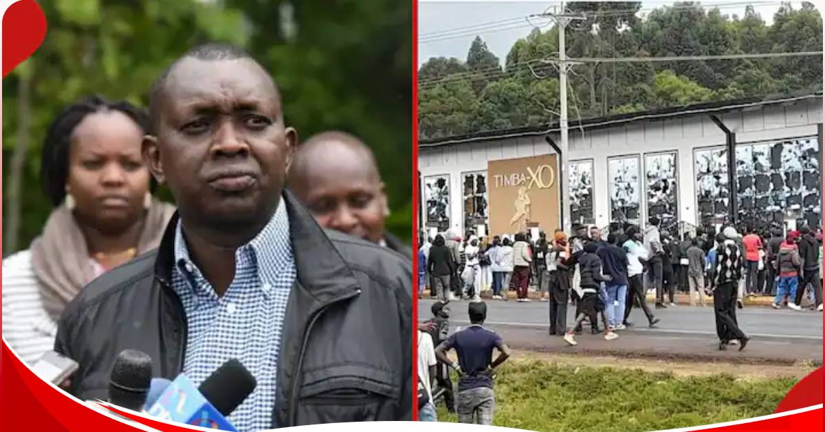 Oscar Sudi vows not to take action against club Timba XO looters