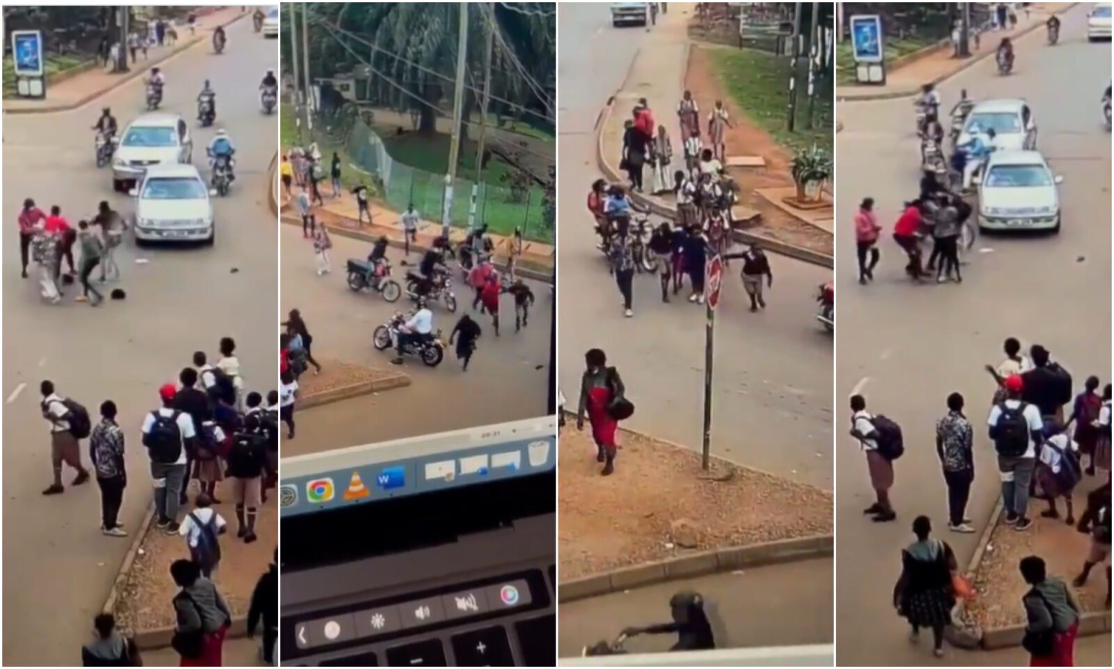 When daring gang targeted an engineer carrying KSh1 million in broad daylight: Uganda police address CCTV footage