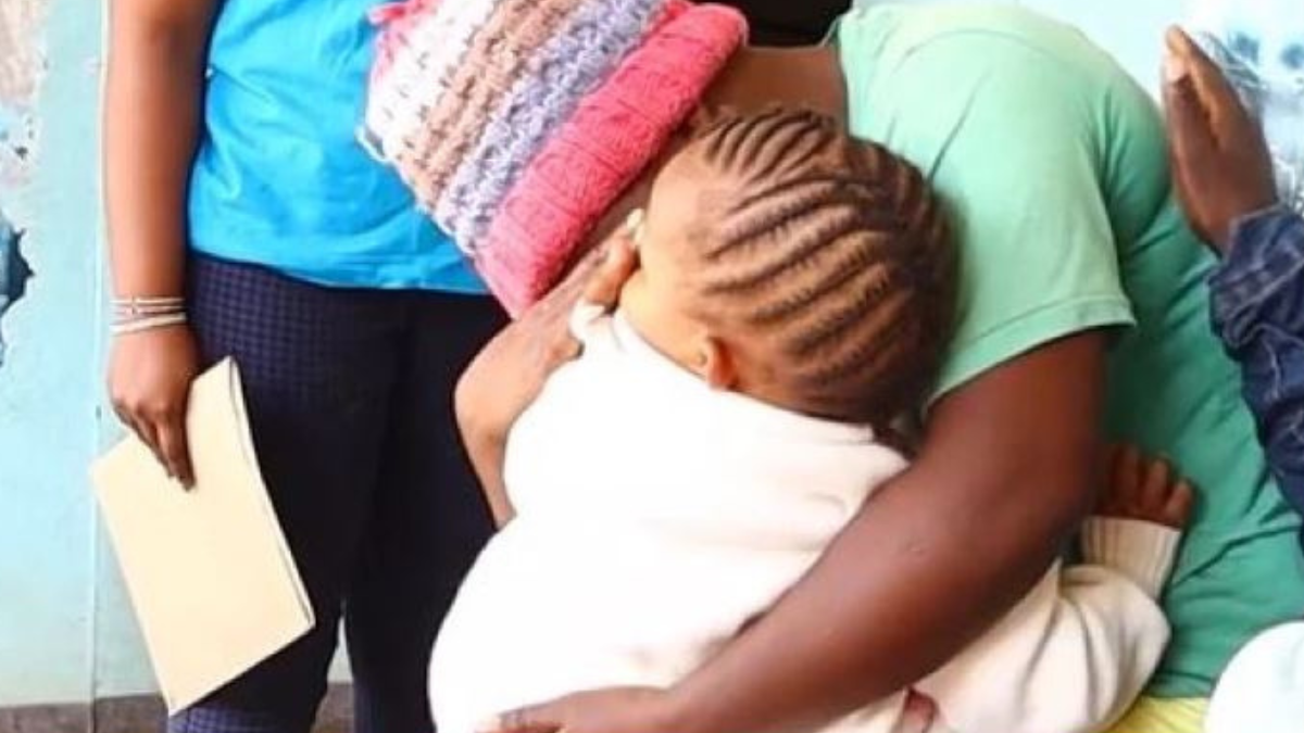 Tears of joy as mother jailed for hawking in Nairobi reunites with her baby after 10 months