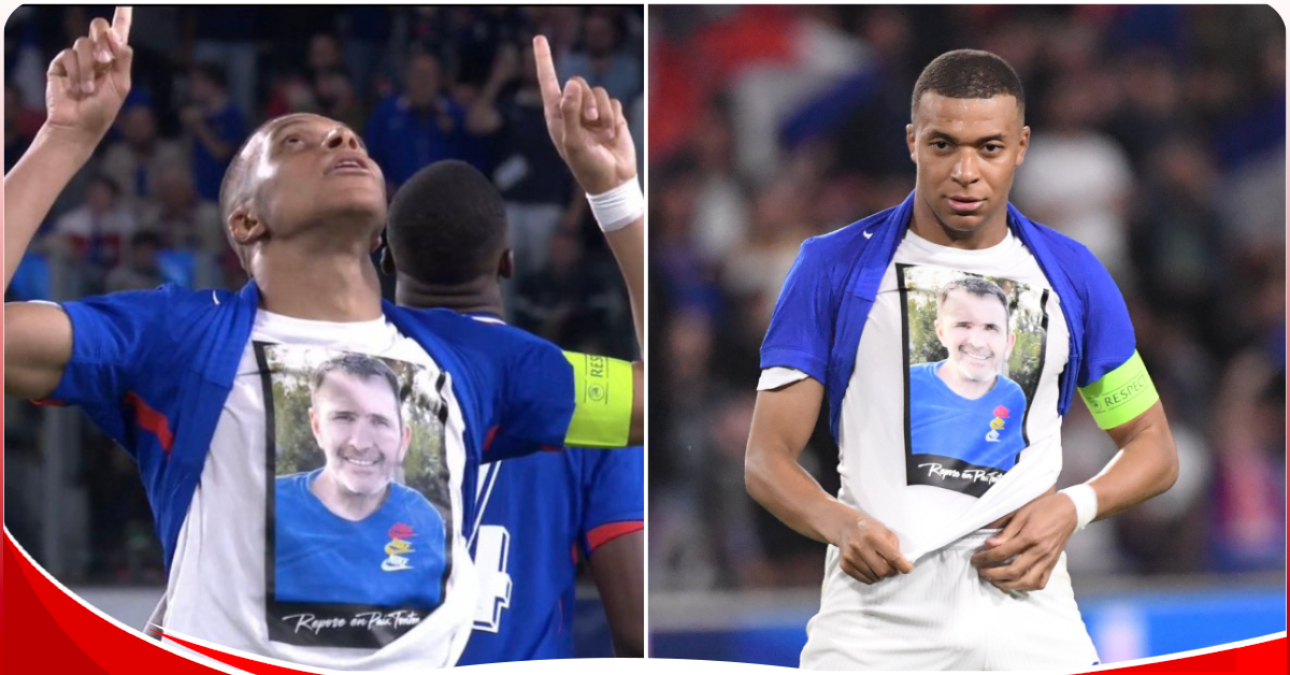 Mbappe celebrates goal by paying tribute to deceased ‘Uncle Alex’