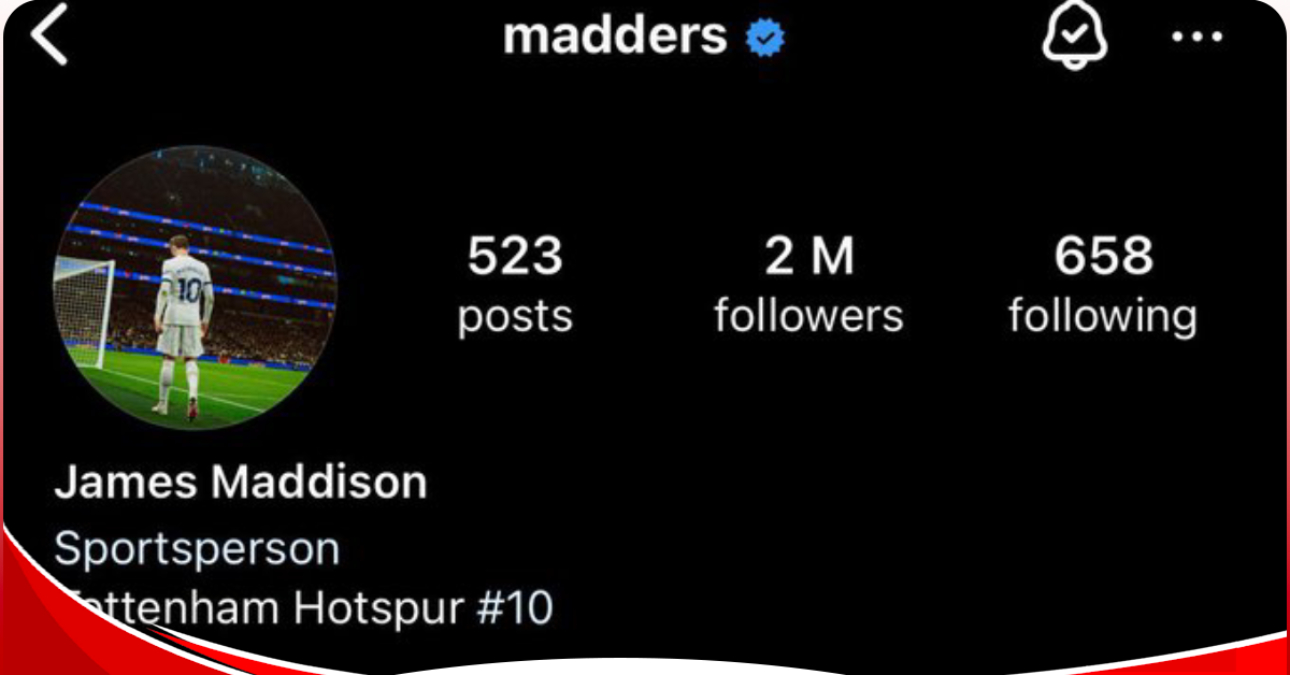 Furious Maddison drops England from his bio after being left out of Southgate’s Euro 2024 squad