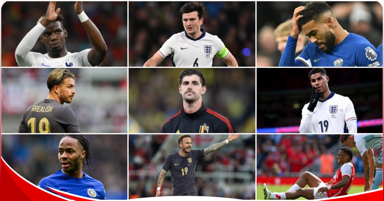 High Profile players set to miss the Euro 2024