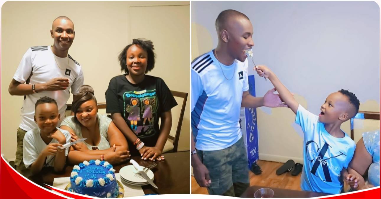 Samidoh spends Father’s Day with Edday Nderitu and Kids