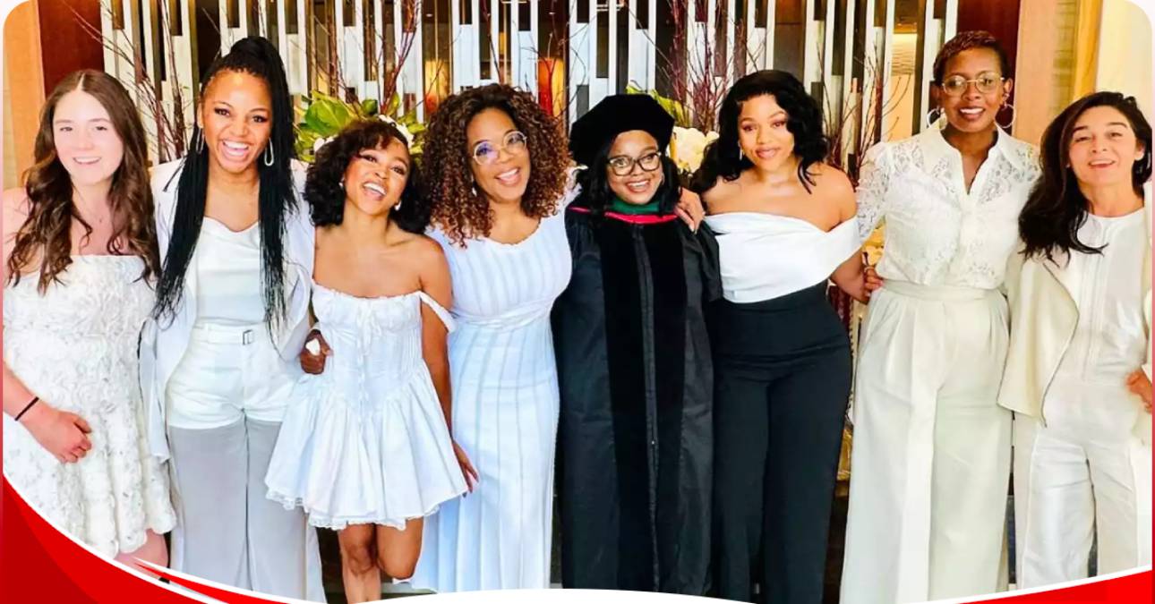 Oprah celebrates graduation of Former Student from Her South Africa School