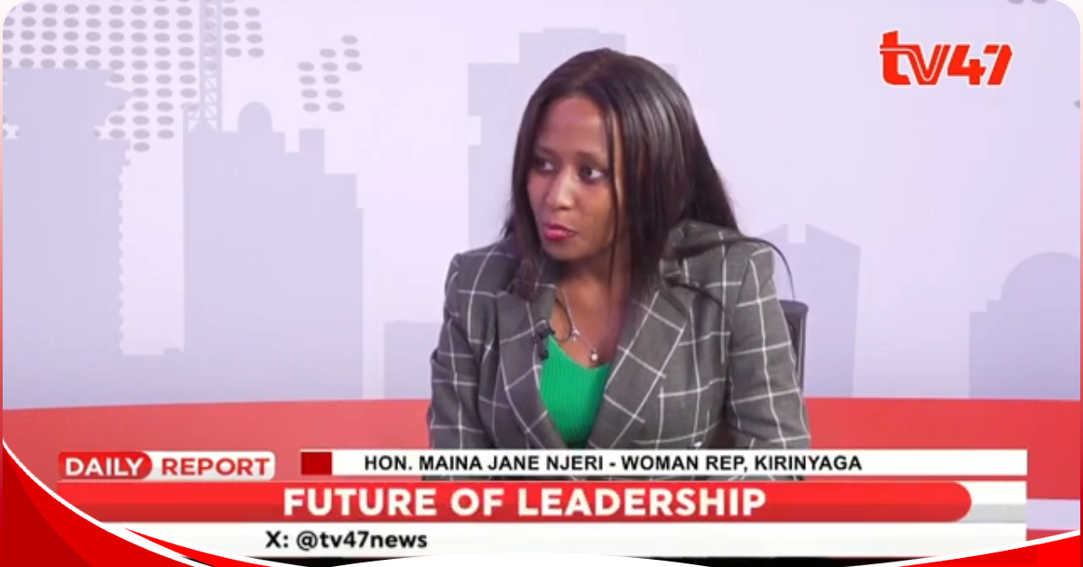 Njeri Maina: I have done what is right by the young people