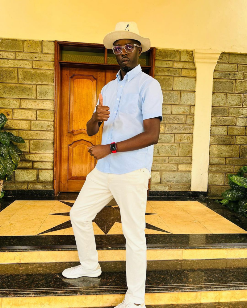 Raila Odinga Junior, son of Azimio Principal Raila Odinga has posted on his social media seemingly disagreeing with his father. Photo: Raila Odinga Junior/ Instagram.